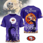 San Francisco 49ers | Premium NFL Halloween The Nightmare 3D Shirt NY