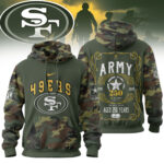 San Francisco 49ers | Premium NFL US Army 250th anniversary 3D Hoodie TD