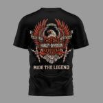 San Francisco 49ers | Premium NFL 122 Year Harley Davidson 3D Shirt TD - Image 4