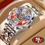 San Francisco 49ers | Prermium NFL 250 Years Of America Fashion Design Men Watch HY