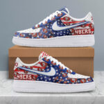 San Francisco 49ers | Premium NFL 250 Years Of America AF1 Shoes HY - Image 2