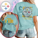 San Francisco 49ers | Premium NFL SA Prevention Month 3D Shirt HY - Image 2