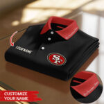 San Francisco 49ers | Premium NFL Polo Shirt TD - Image 2