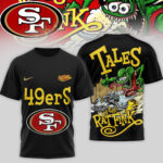 San Francisco 49ers | Premium NFL Rat Fink 3D Shirt TD - Image 2