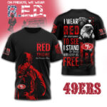 San Francisco 49ers | Premium NFL RED Friday 3D Shirt HY