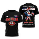 San Francisco 49ers | Premium NFL American 250 3D Shirt TD - Image 2