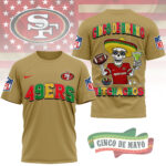 San Francisco 49ers | Premium NFL Cinco De Drinko Bitchachos 3D T-Shirt TD - Image 4