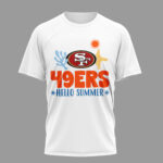 San Francisco 49ers | Premium NFL Hello Summer 3D T-Shirt HY - Image 2