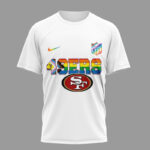 San Francisco 49ers | Premium NFL Snoopy Pride Month 3D T-Shirt HY - Image 2