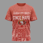 San Francisco 49ers | Premium NFL Hola Bitchatos Cinco De Mayo 3D T-Shirt HY - Image 2