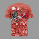 San Francisco 49ers | Premium NFL Hola Bitchatos Cinco De Mayo 3D T-Shirt HY - Image 3