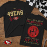 San Francisco 49ers | Premium NFL Highspeed Heartbeat T-Shirt TD - Image 3
