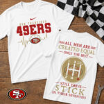 San Francisco 49ers | Premium NFL Highspeed Heartbeat T-Shirt TD - Image 2