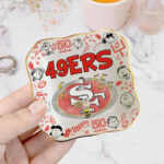 San Francisco 49ers | Premium NFL Snoopy Jewelry Dish HY - Image 3